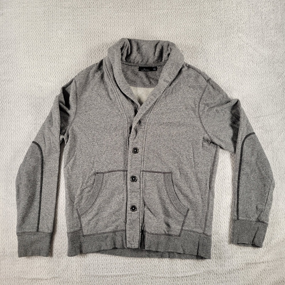 Marc Anthony gray cardigan sweater size L
